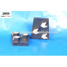 Diamant Keil Block mit 3 (drei) Pfeil Form Segmente